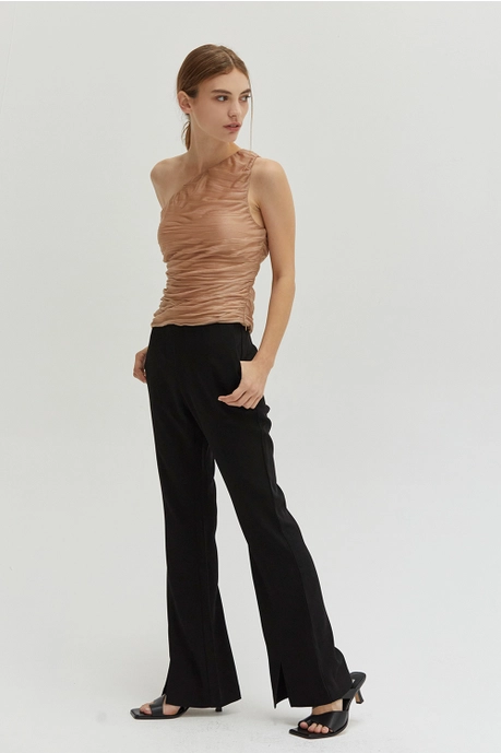 Noelle Front Slit Pants