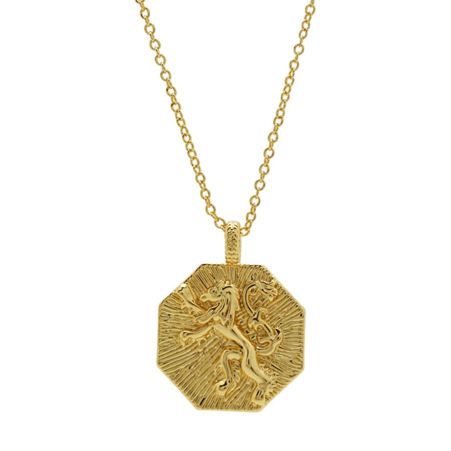Lion Medal Necklace