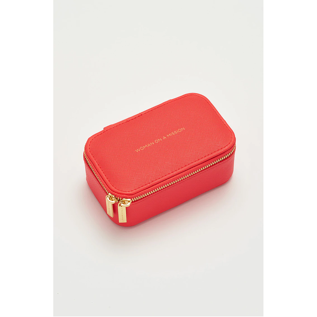 Mini Jewelry Box - Red
