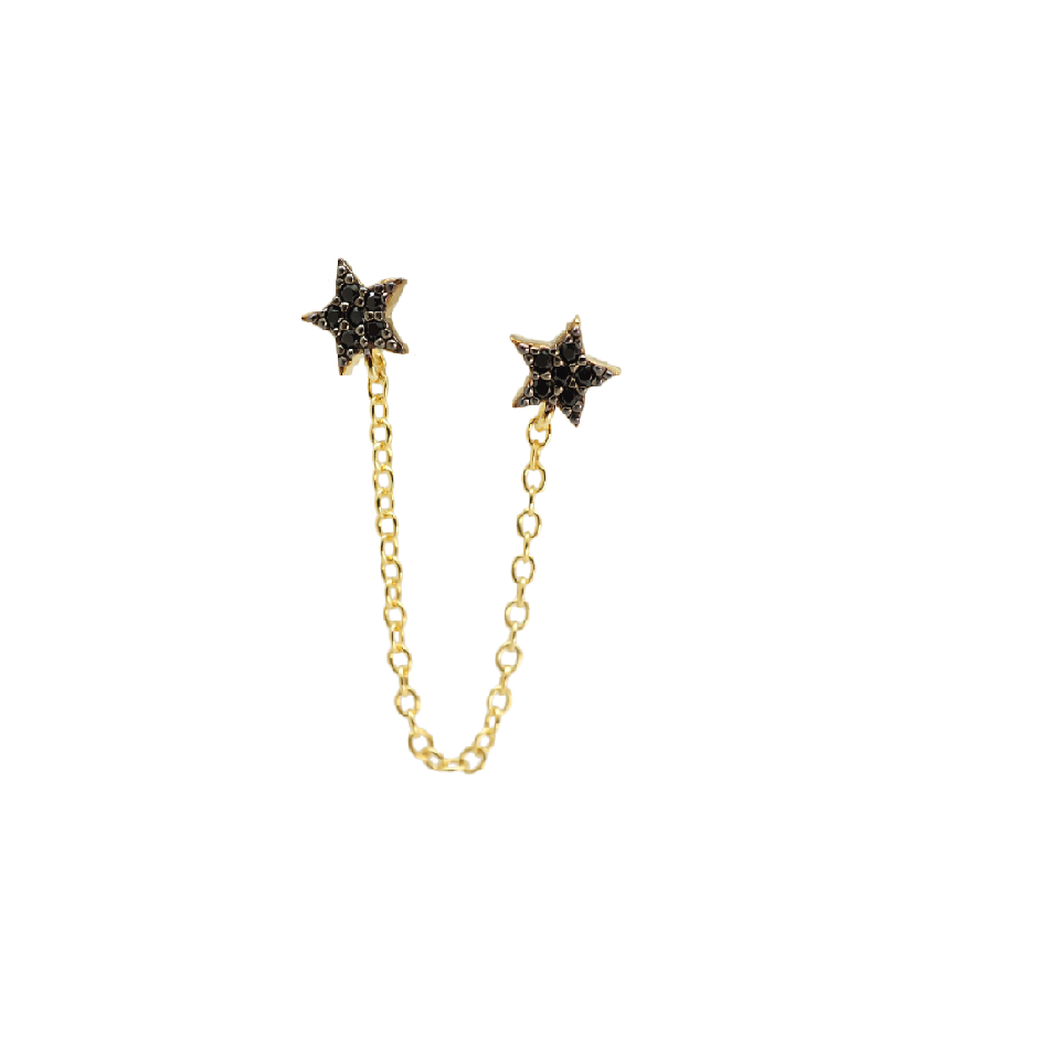 Double Piercing Star (Chain)