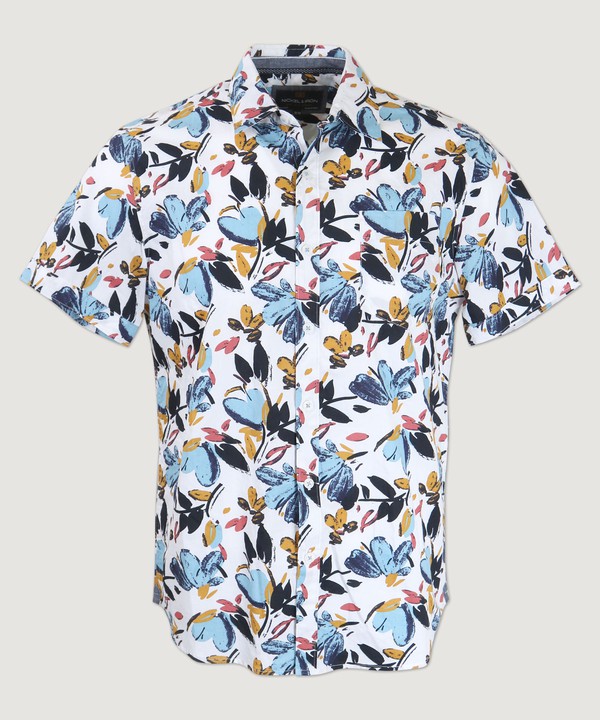 Chill Floral Shirt Blue