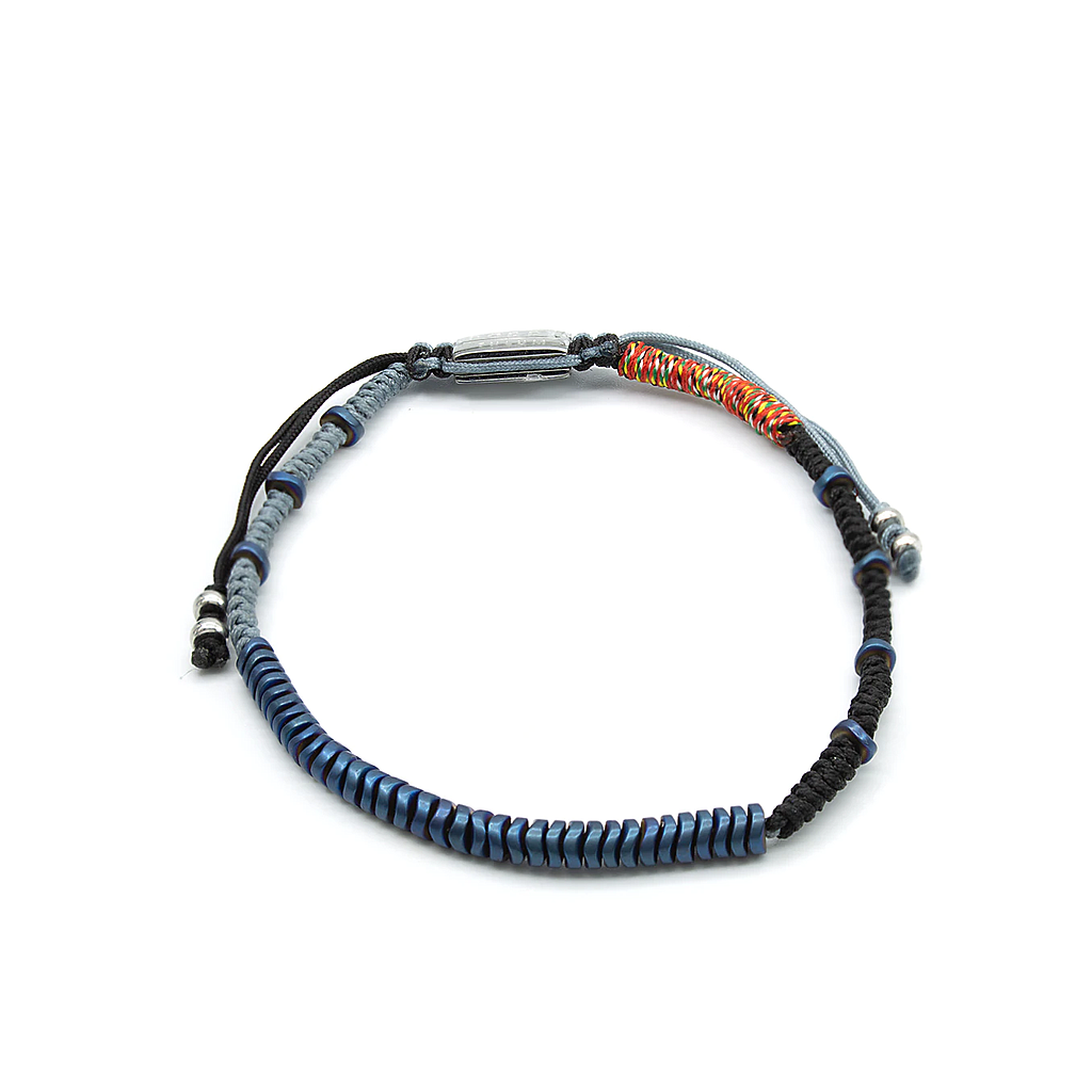Bead &amp; Steel Bracelet