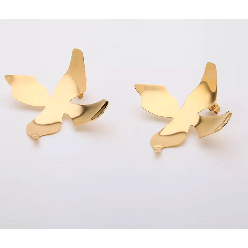 Open Flower Earrings